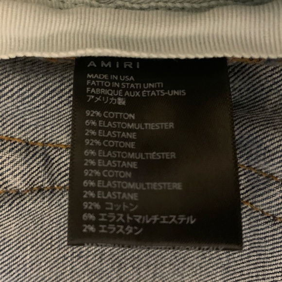 Men’s Amiri Denim Jeans - Picture 10 of 10